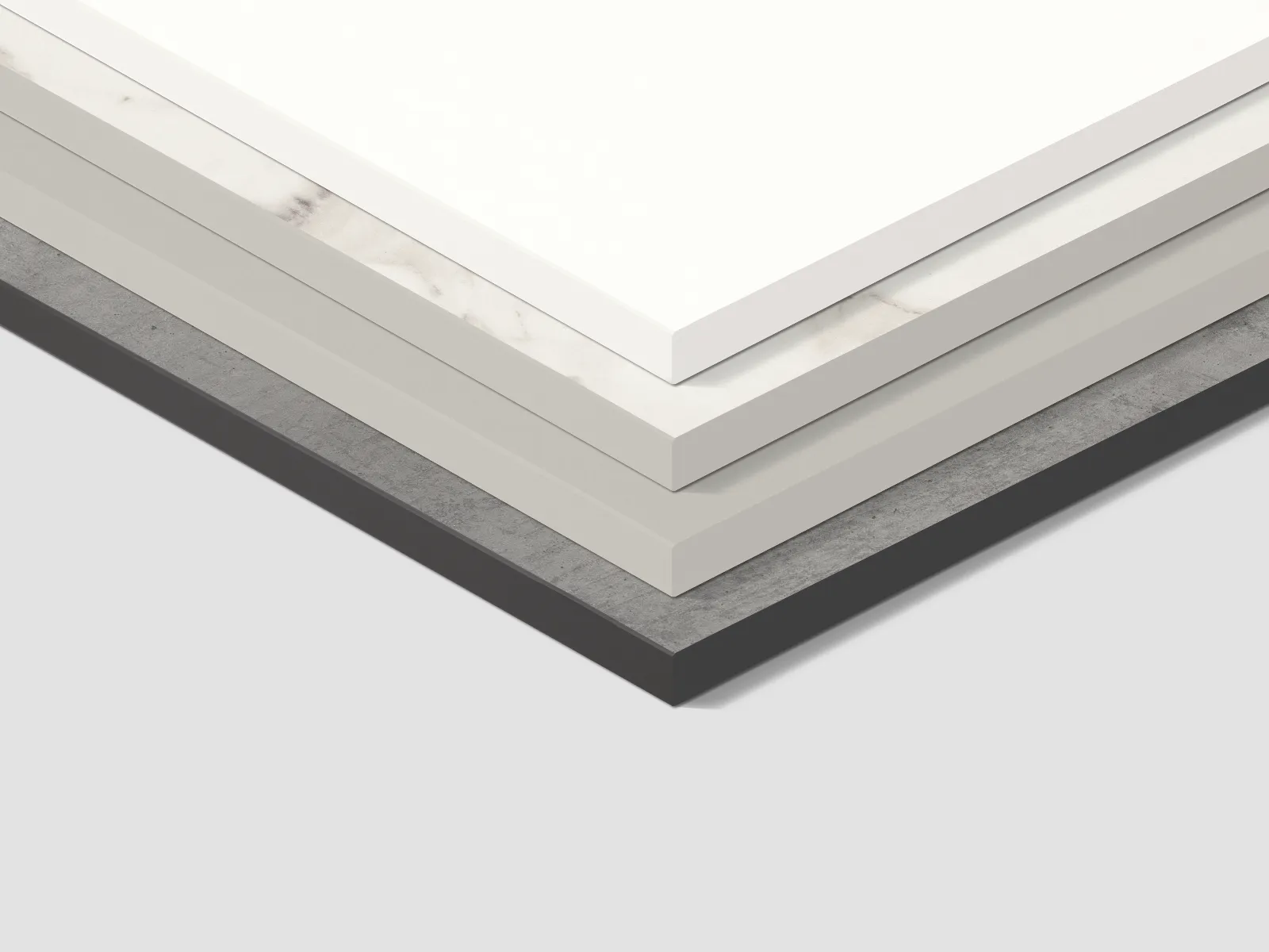 Blat din laminat compact cu miez colorat